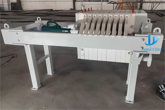 Manual Jack Filter Press Enhances Wastewater Treatment Efficiency in Ink Production